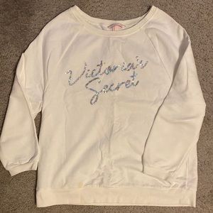 Victoria’s Secret thin/fuzzy lined XS sweatshirt